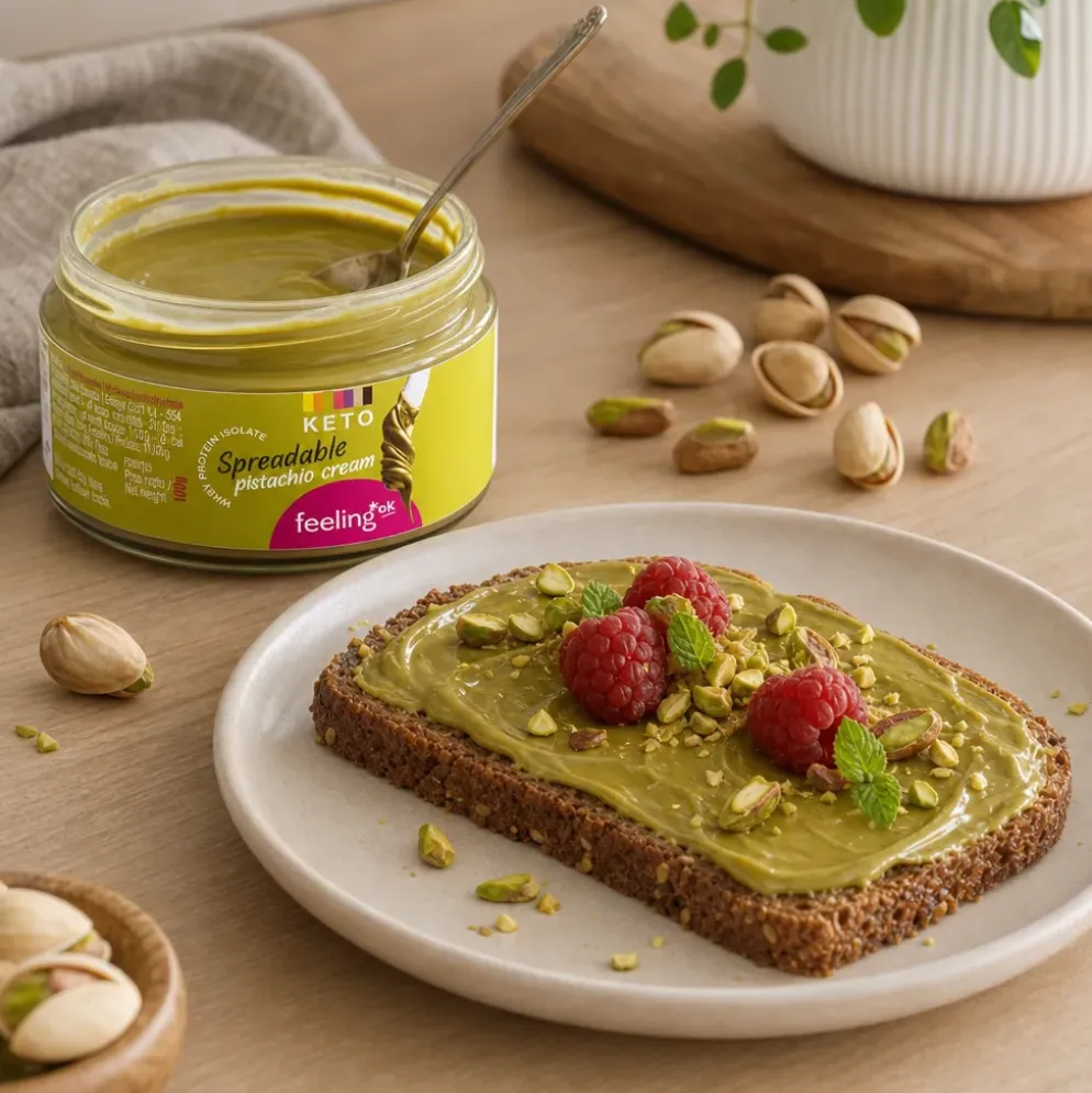 Krem do Smarowania Keto – Pistacjowy 100g – Feeling Ok