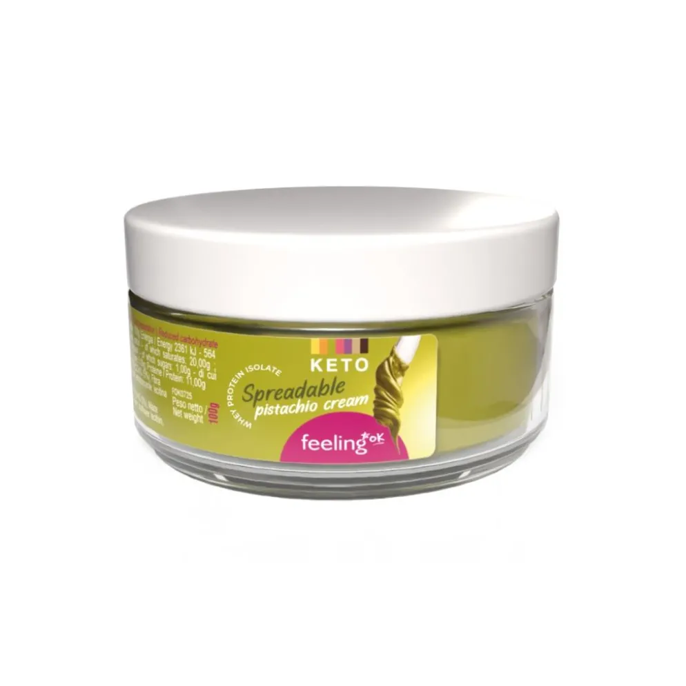 Krem do Smarowania Keto – Pistacjowy 100g – Feeling Ok