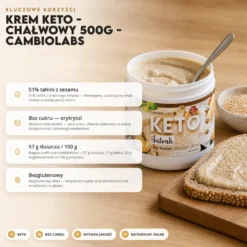 Krem Keto – Chałwowy 500g – CambioLabs