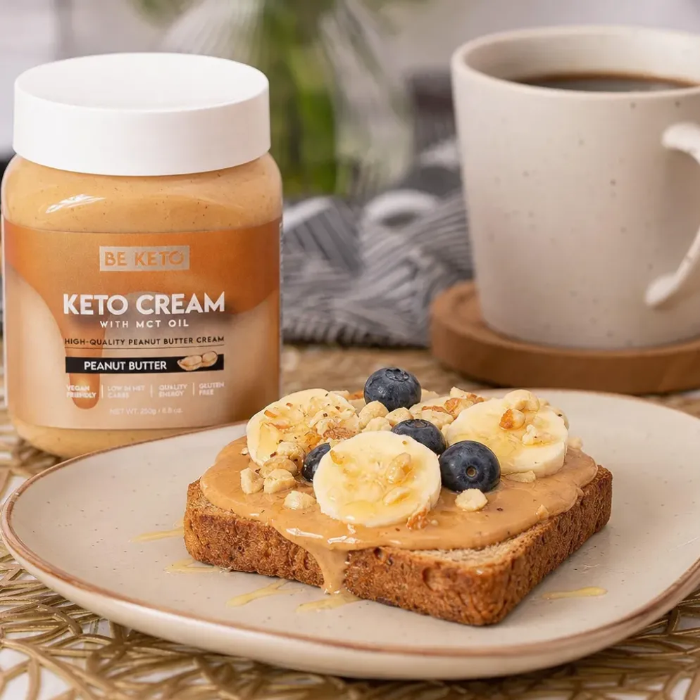 Krem Keto z MCT – Doskonałe Masło Orzechowe 250g – BeKeto