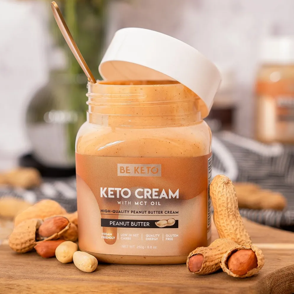 Krem Keto z MCT – Doskonałe Masło Orzechowe 250g – BeKeto