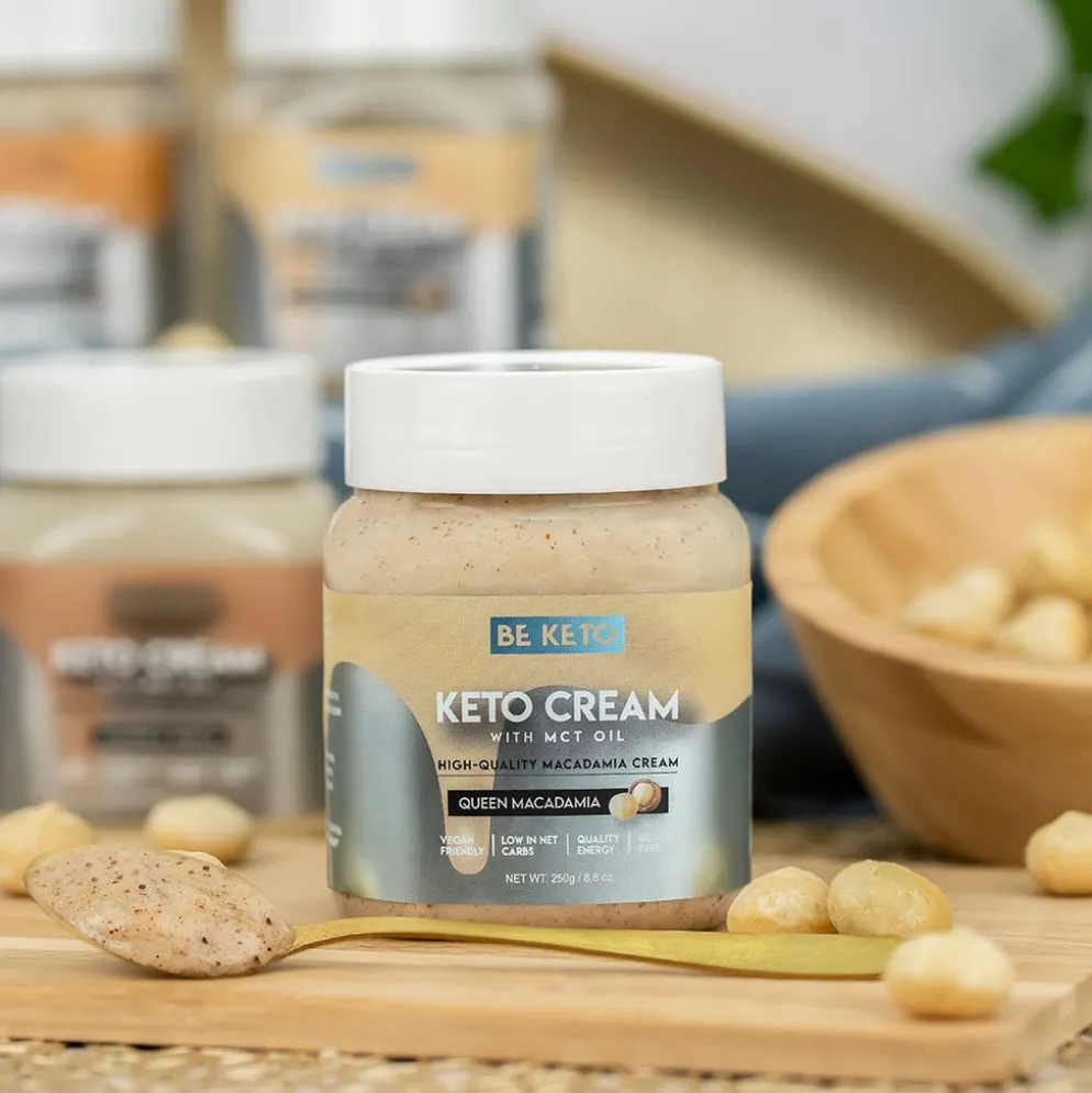 Krem Keto z MCT – Królowa Makadamia 250g – BeKeto