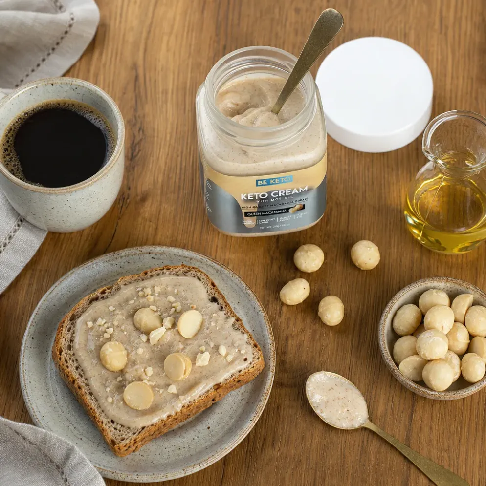 Krem Keto z MCT – Królowa Makadamia 250g – BeKeto