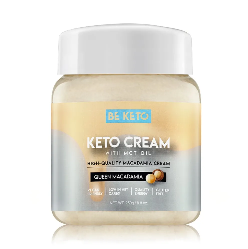 Krem Keto z MCT – Królowa Makadamia 250g – BeKeto