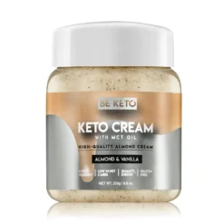 Krem Keto z MCT – Migdał & Wanilia 250g – BeKeto