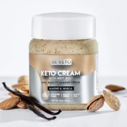 Krem Keto z MCT – Migdał & Wanilia 250g – BeKeto