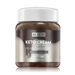 Krem Keto z MCT – Orzech Laskowy 250g – BeKeto