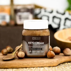 Krem Keto z MCT – Orzech Laskowy 250g – BeKeto