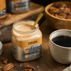 Krem Keto z MCT – Pekan & Słony Karmel 250g – BeKeto