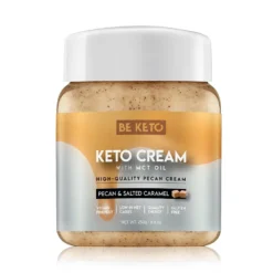Krem Keto z MCT – Pekan & Słony Karmel 250g – BeKeto