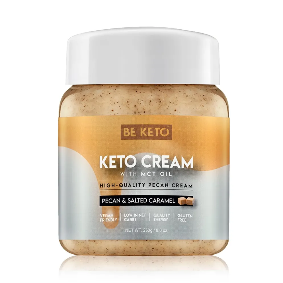 Krem Keto z MCT – Pekan & Słony Karmel 250g – BeKeto