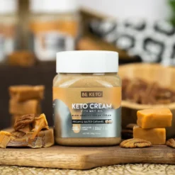 Krem Keto z MCT – Pekan & Słony Karmel 250g – BeKeto