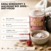 Krem Kokosowy z Malinami BIO 200g – Diet-Food