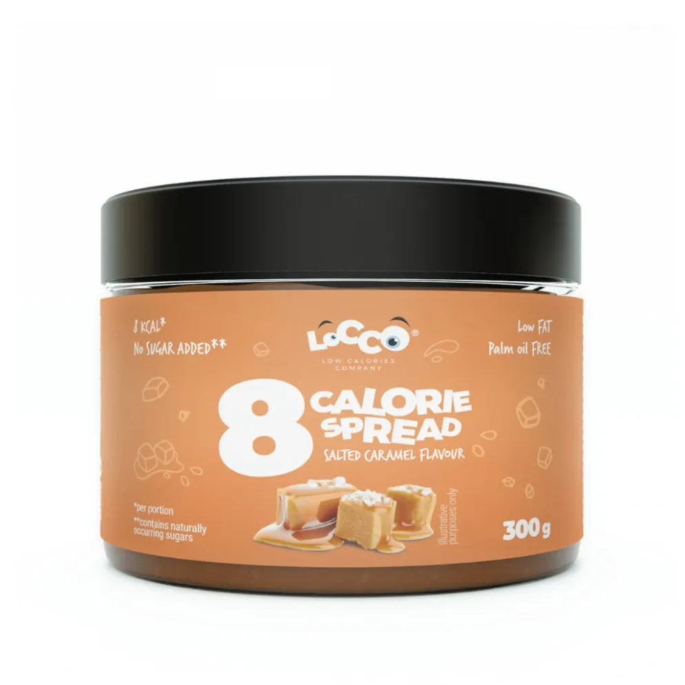 Krem Niskokaloryczny 8 Calories – Słony Karmel 300g – Locco