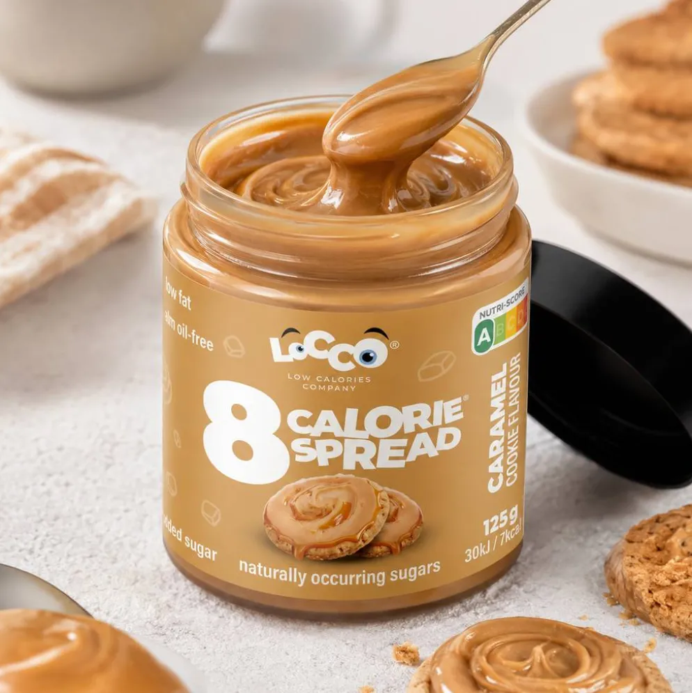 Krem Niskokaloryczny 8 Calories – Ciastko Karmelowe 125g – Locco