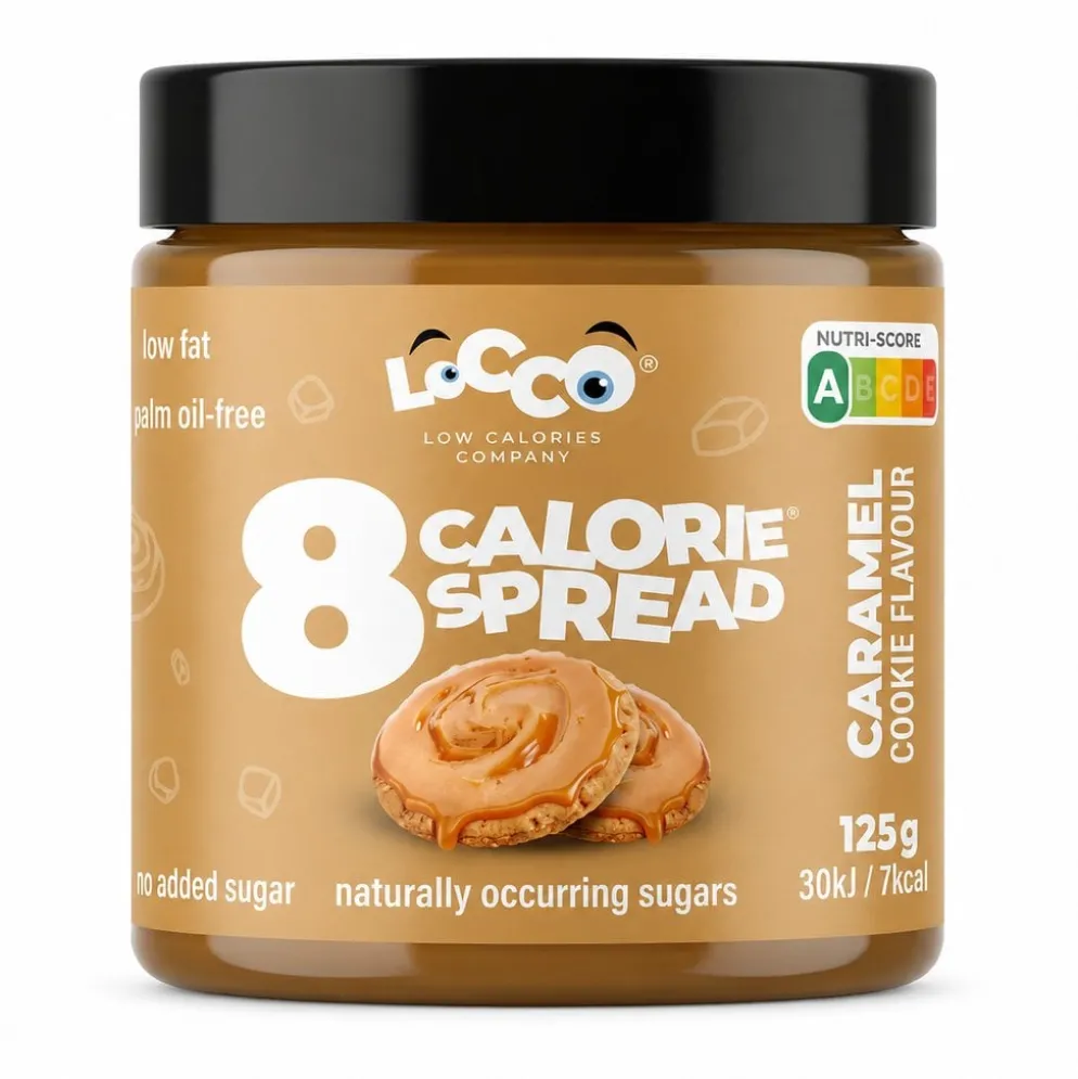Krem Niskokaloryczny 8 Calories – Ciastko Karmelowe 125g – Locco