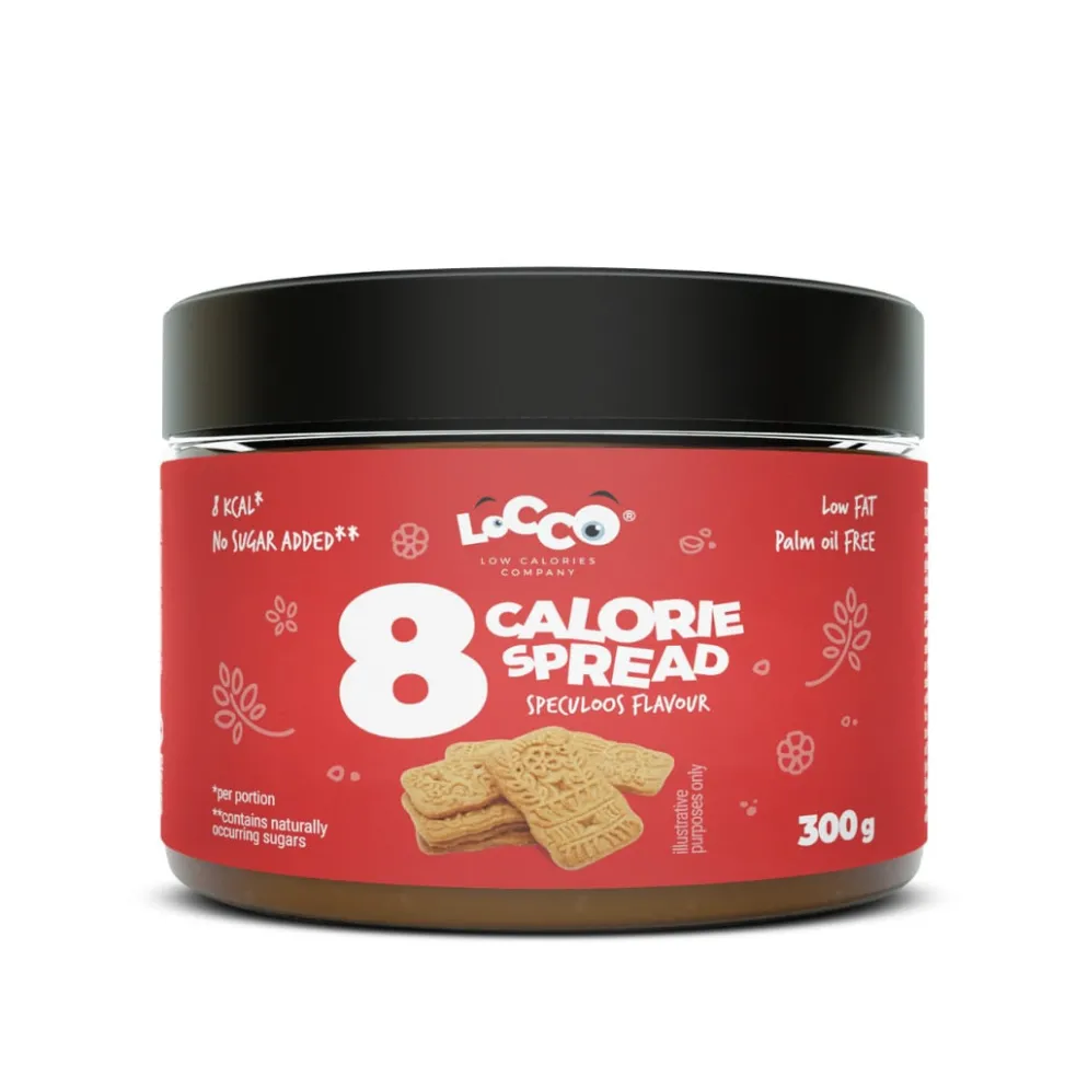 Krem Niskokaloryczny 8 Calories – Ciastko Korzenne Speculoos 300g – Locco