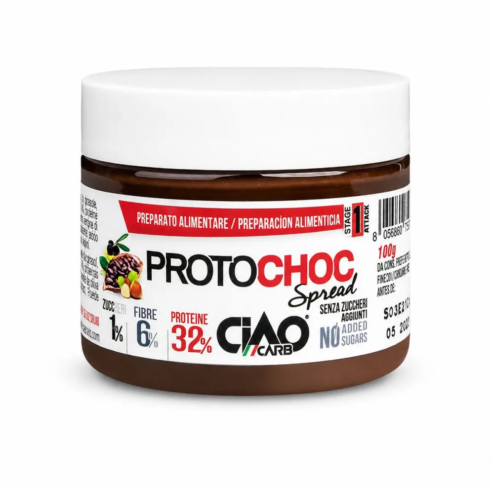 Krem Niskowęglowodanowy Orzechowo-Kakaowy 100g – CiaoCarb