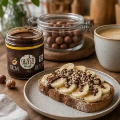 Krem Orzechowy Chrupiący ORZESZ! 140g – Palce Lizać