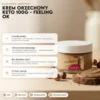 Krem Orzechowy Keto 100g – Feeling Ok