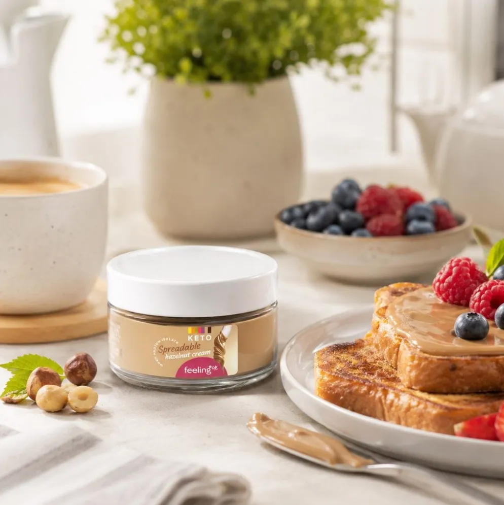 Krem Orzechowy Keto 100g – Feeling Ok