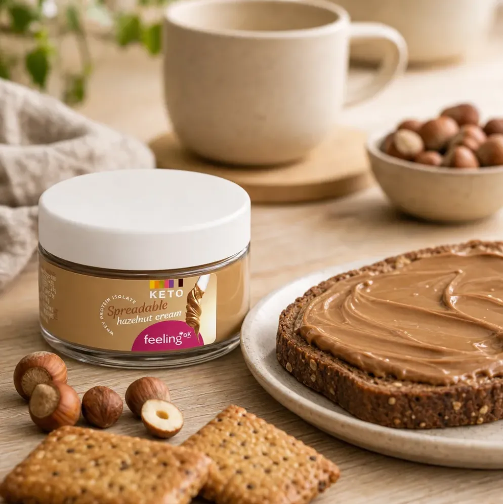 Krem Orzechowy Keto 100g – Feeling Ok