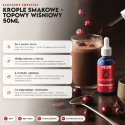 Krople Smakowe – Topowy Wiśniowy 50ml – Beketo