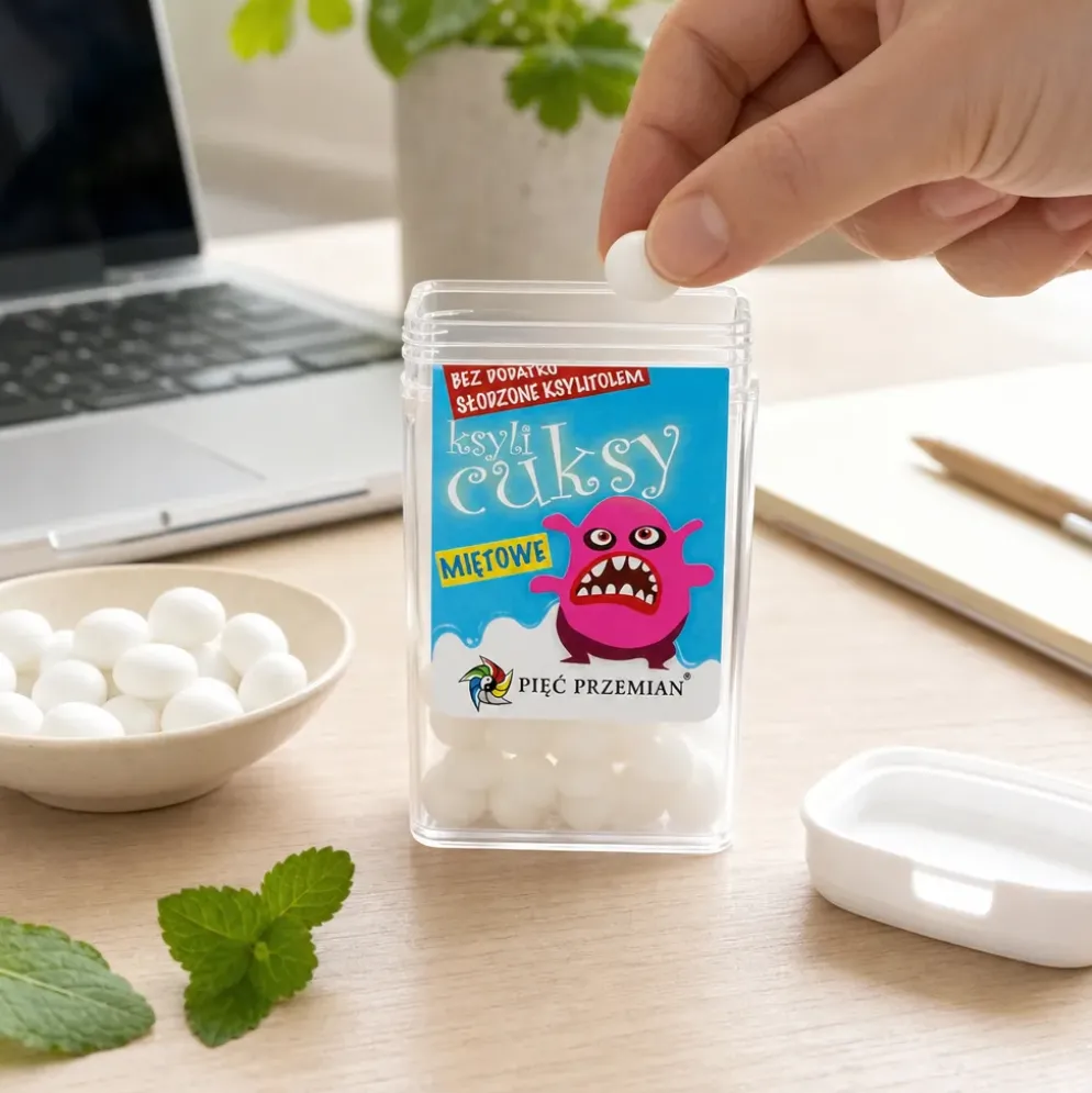 KsyliCuksy Miętowe BIO 13g – Pięć Przemian