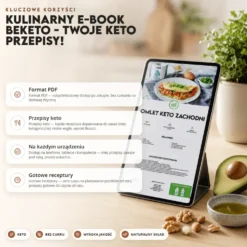 Kulinarny E-Book BeKeto – Twoje keto przepisy!