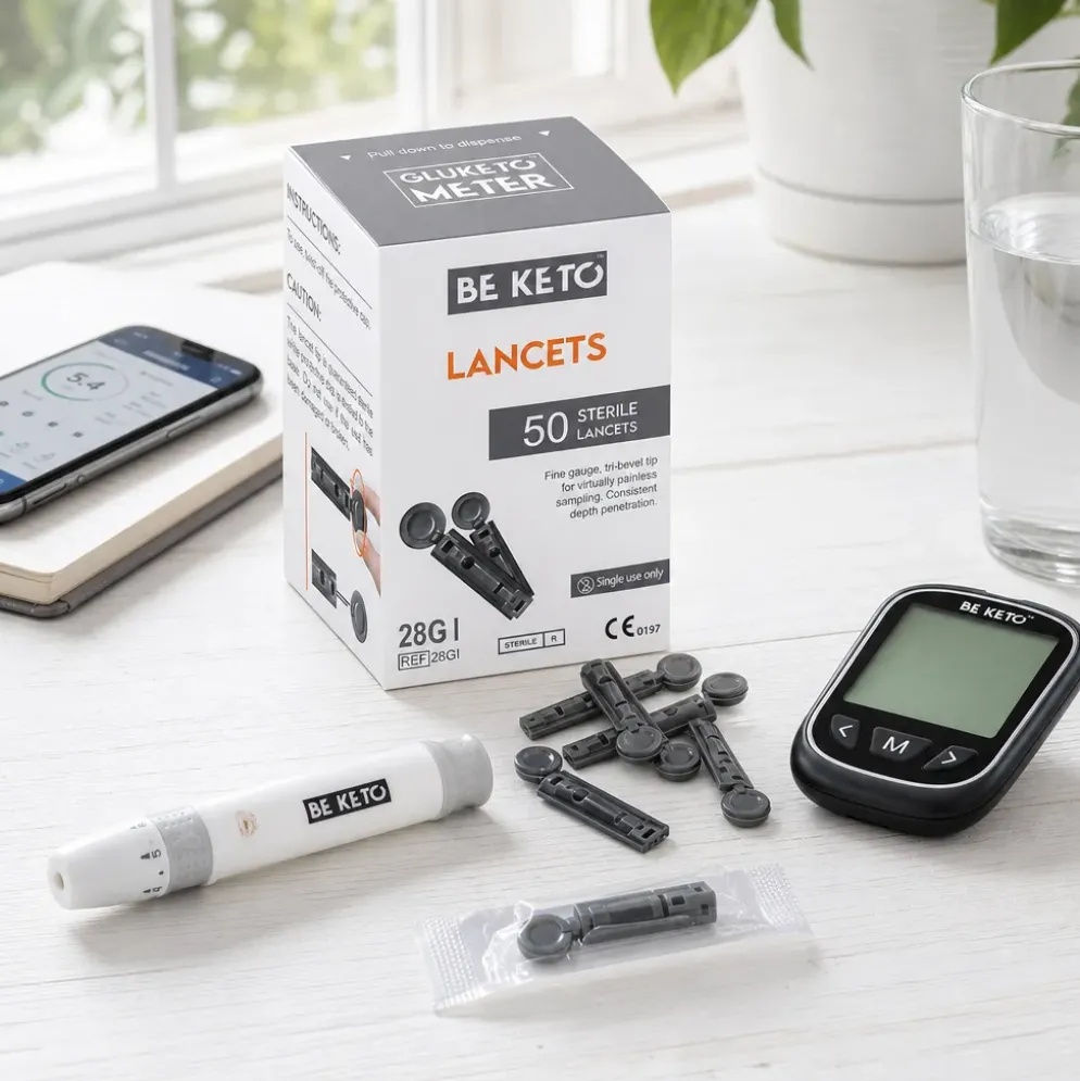 Lancety Sterylne GluKeto Meter 50 szt. – BeKeto