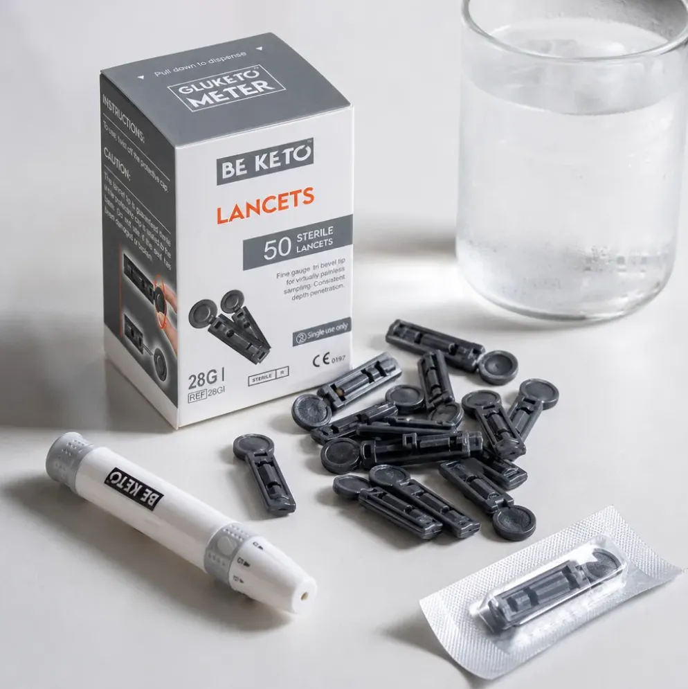 Lancety Sterylne GluKeto Meter 50 szt. – BeKeto