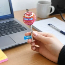 Lizak Bez Cukru – Truskawkowy – Chupa Chups