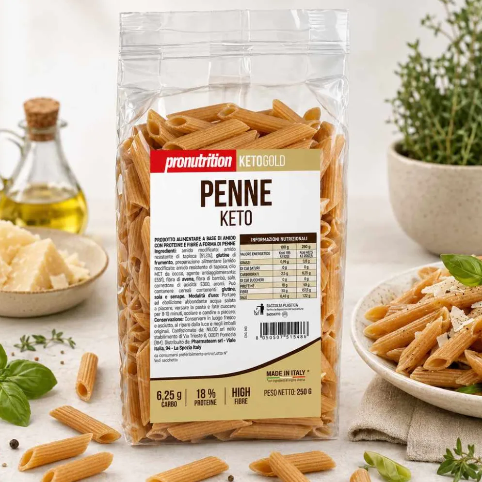 Makaron Keto Penne 250g – Pronutrition