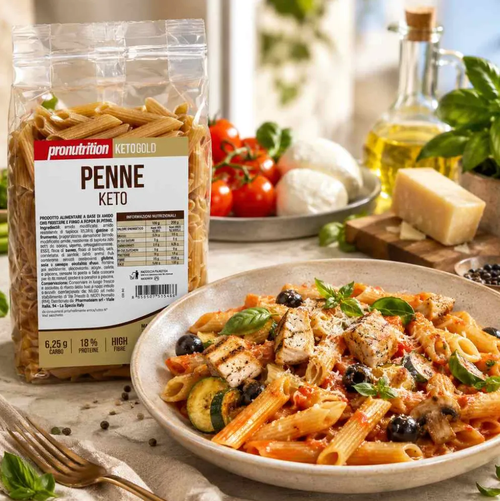 Makaron Keto Penne 250g – Pronutrition