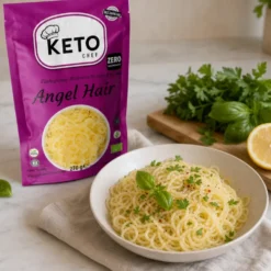 Makaron (Konjac) Angel Hair Bezglutenowy BIO 270g – Keto Chef