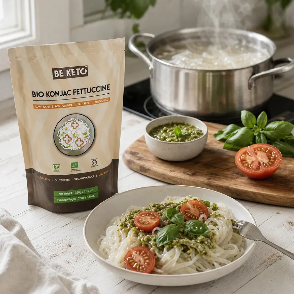 Makaron Konjac BIO Fettuccine 320g – BeKeto