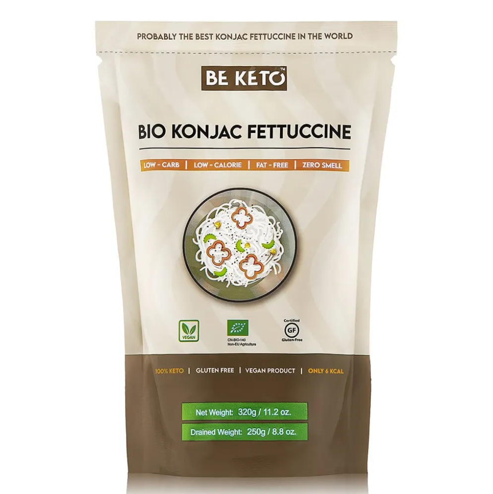 Makaron Konjac BIO Fettuccine 320g – BeKeto