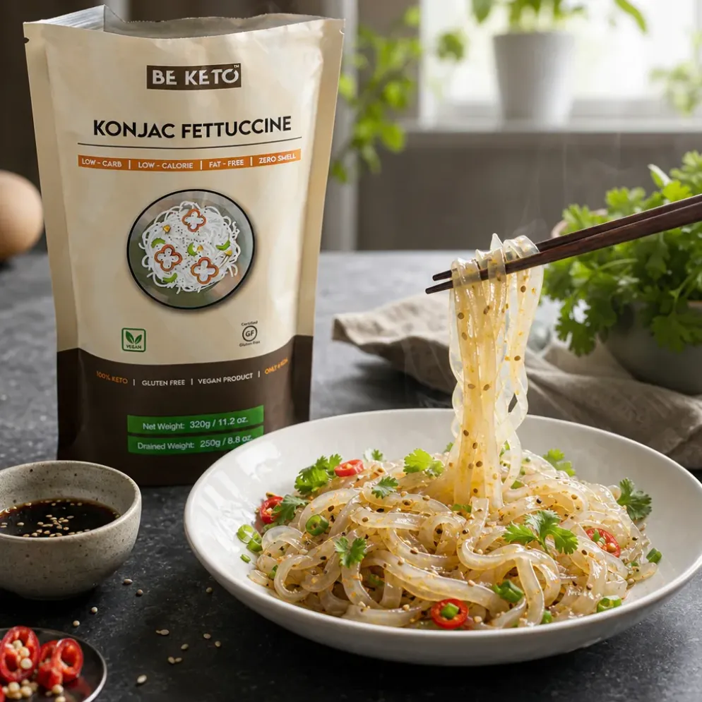 Makaron Konjac BIO Fettuccine 320g – BeKeto