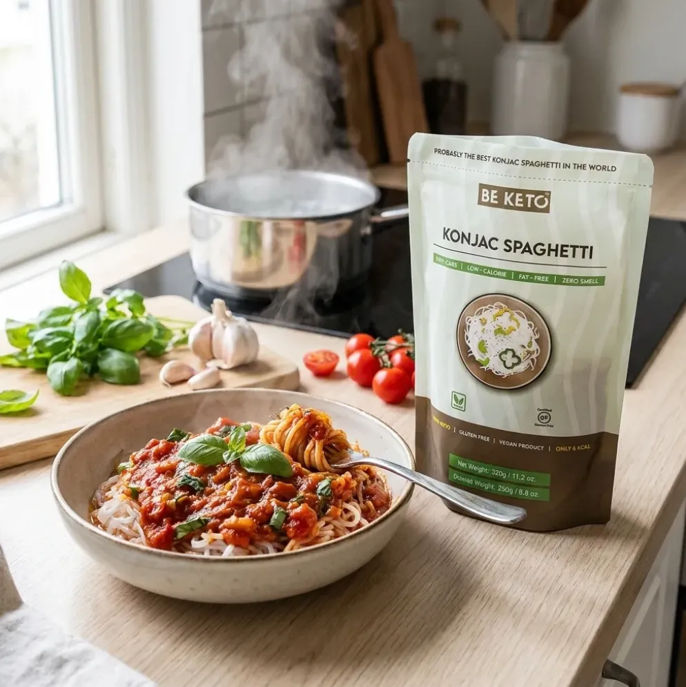Makaron Konjac BIO Spaghetti 320g – BeKeto