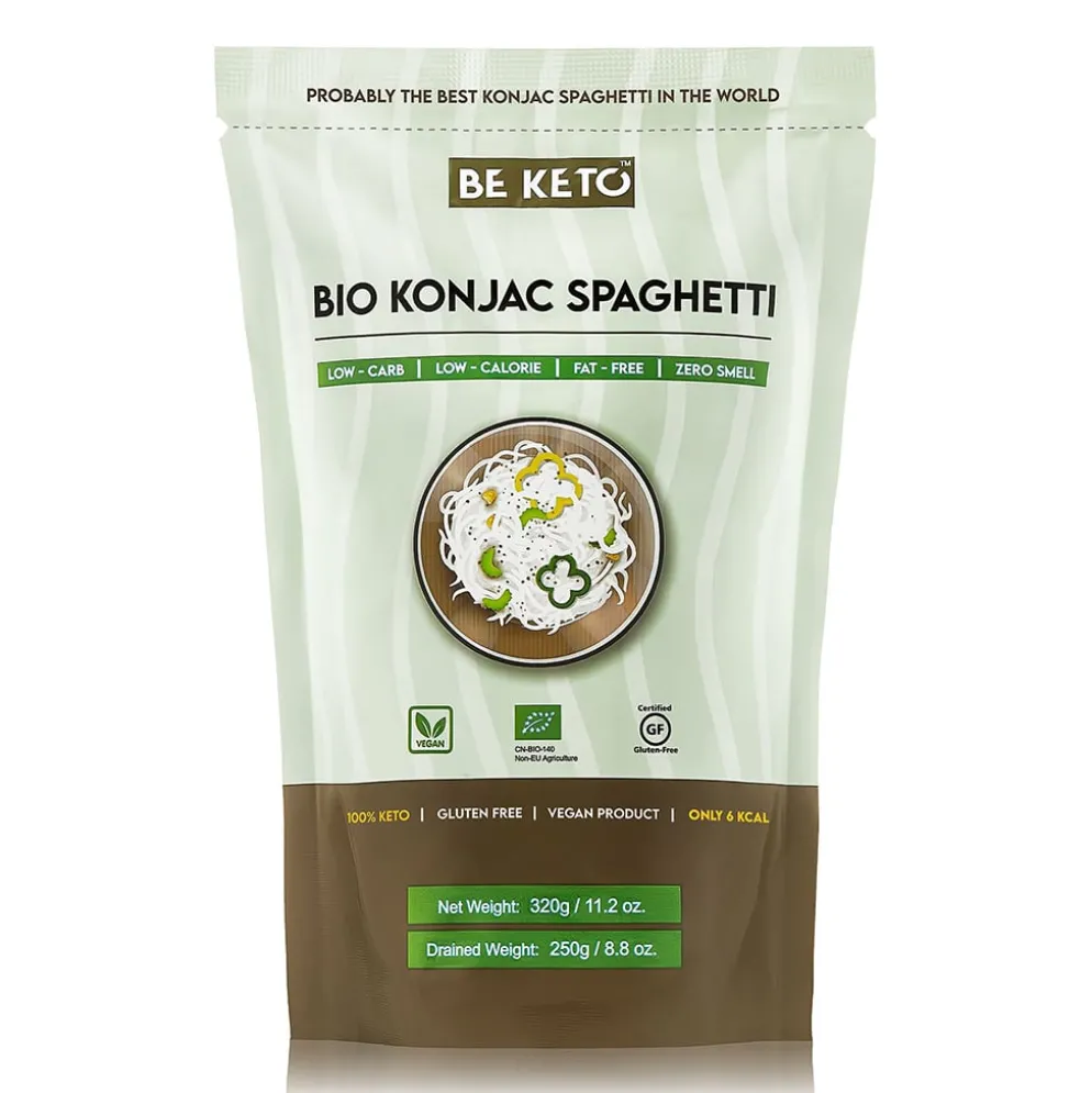 Makaron Konjac BIO Spaghetti 320g – BeKeto