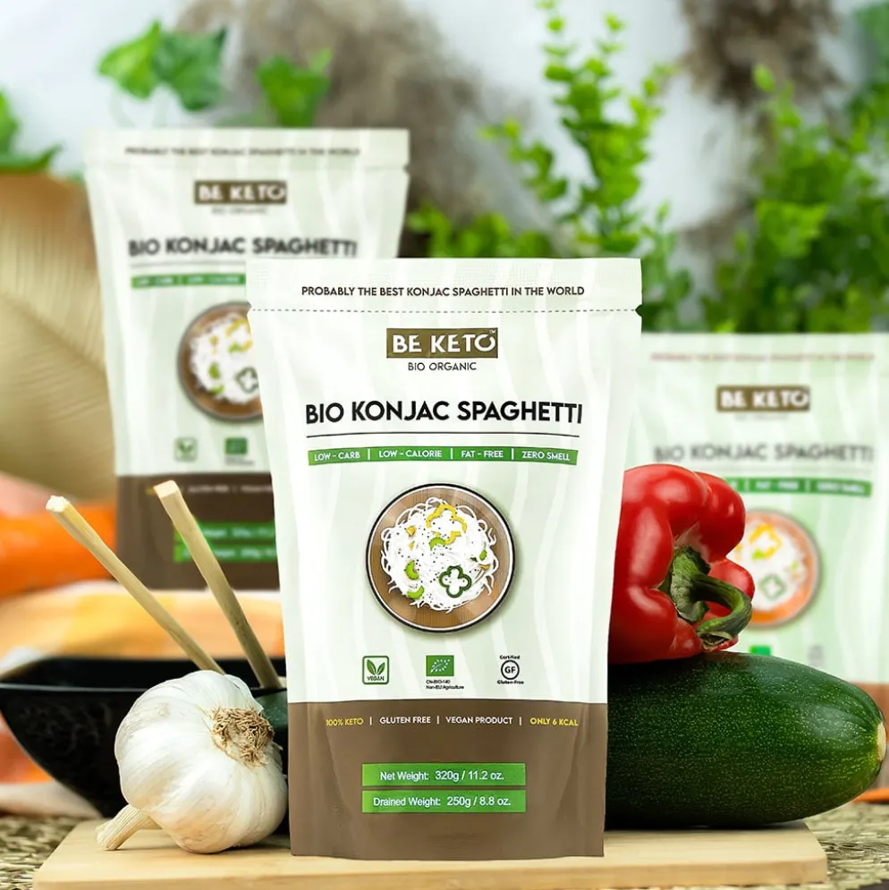 Makaron Konjac BIO Spaghetti 320g – BeKeto