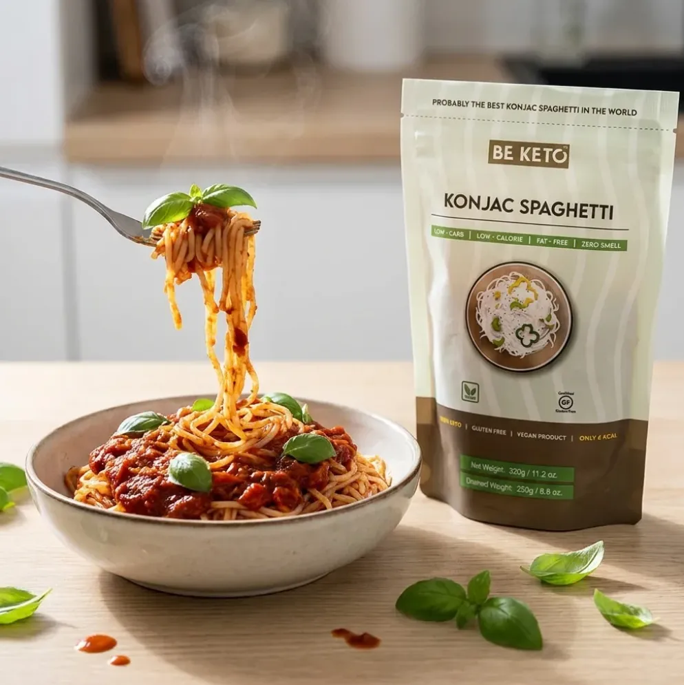 Makaron Konjac BIO Spaghetti 320g – BeKeto