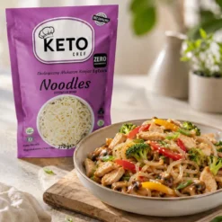 Makaron Konjac na Woka Bezglutenowy BIO 270g (200g) – Keto Chef