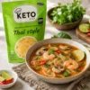 Makaron Konjac Thai Style Bezglutenowy BIO 270g (200g) – Keto Chef