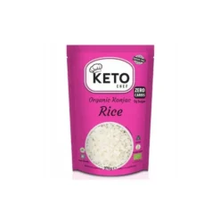 Makaron (Konjac) w Kształcie Ryżu Bezglutenowy BIO 270g – Keto Chef