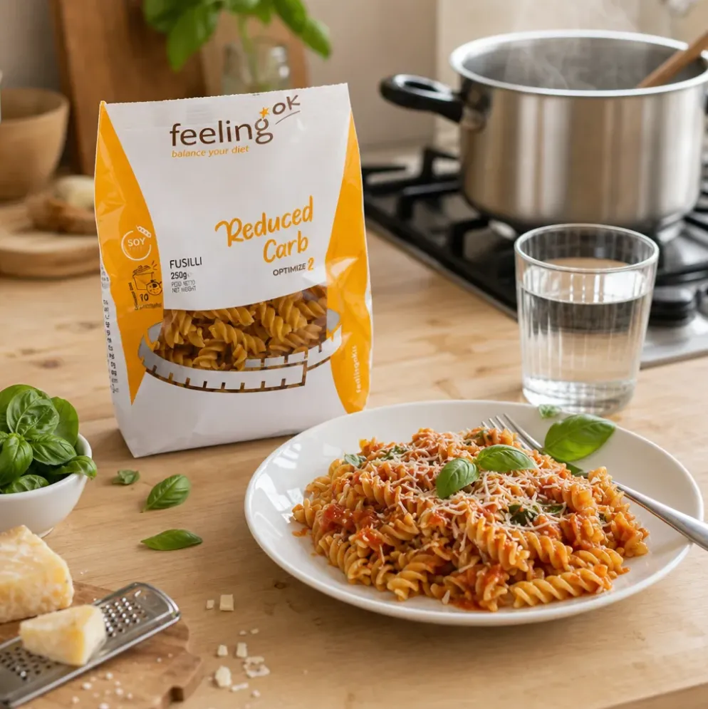 Makaron Niskowęglowodanowy Fusilli 250g – FeelingOK