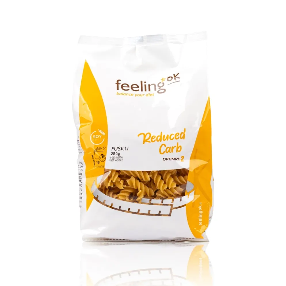 Makaron Niskowęglowodanowy Fusilli 250g – FeelingOK