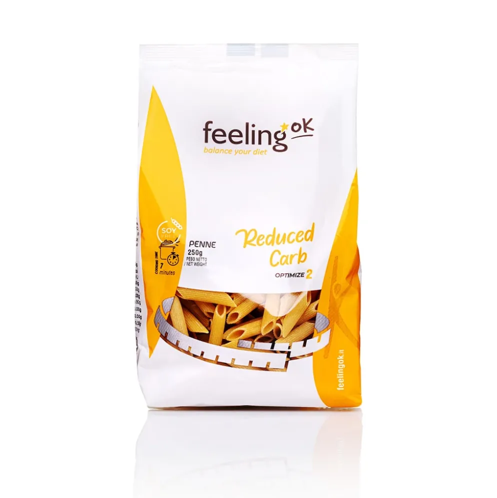 Makaron Niskowęglowodanowy Penne 250g – FeelingOK