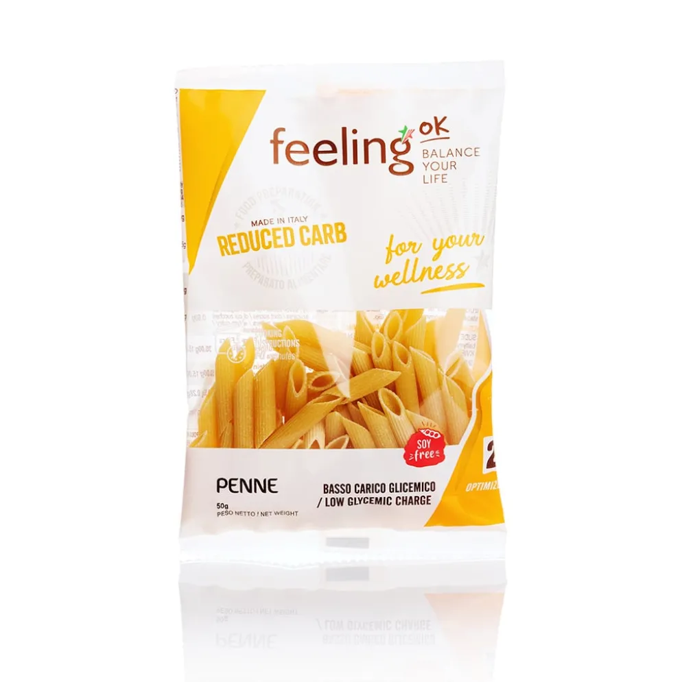 Makaron Niskowęglowodanowy Penne 50g – FeelingOK