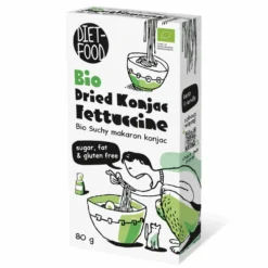 Makaron Shirataki Konjac Fettuccine Suchy BIO 80g – Diet Food